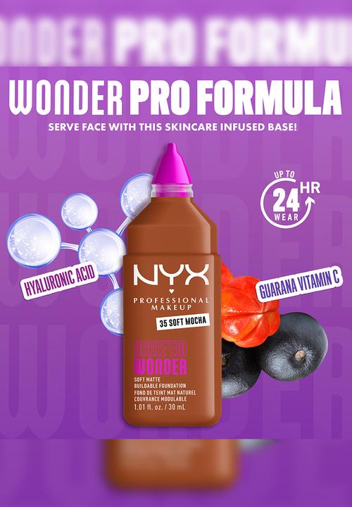 NYX Professional Makeup - Make 'Em Wonder Foundation - Soft Mocha
