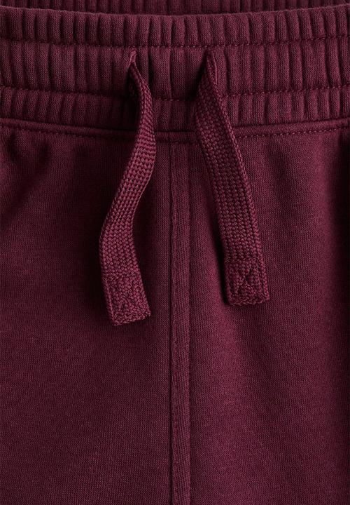 H&M - Cotton sweatshirt joggers -  plum purple
