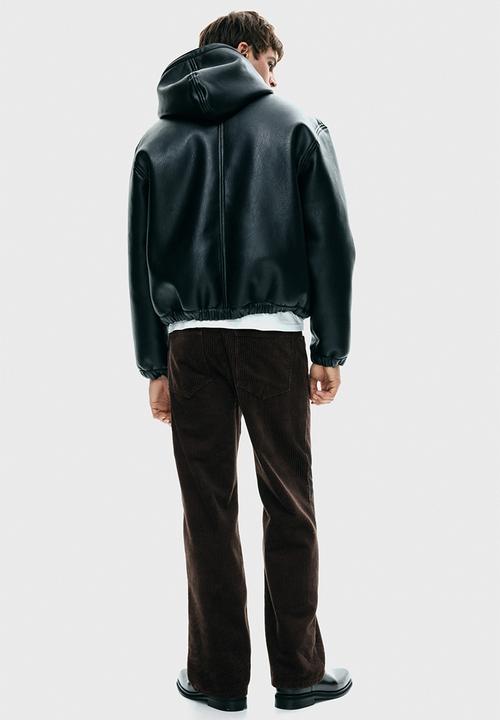 H&M - Relaxed fit corduroy trousers -  dark brown