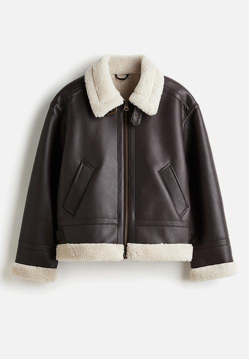 H&M - Aviator jacket - brown
