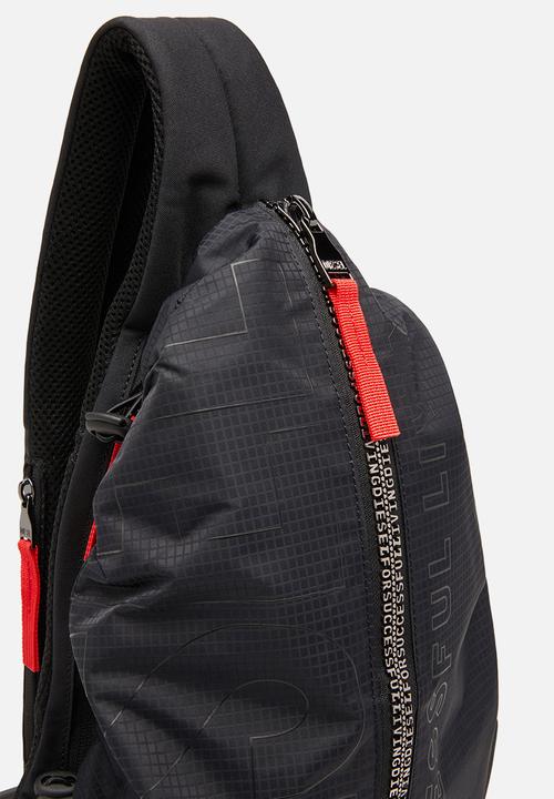 Diesel  - Zip-D Zip-D Sling Bag X Backpack - Black