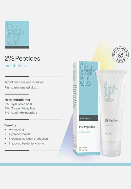Fundamentals Skincare - 2% Peptides Moisturiser