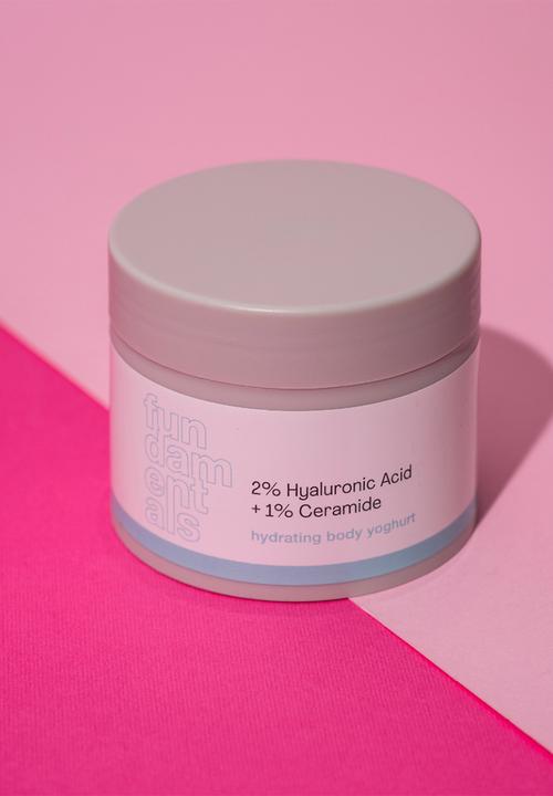 Fundamentals Skincare - Hydrating Body Yoghurt -  2% Hyaluronic Acid + 1% Ceramide