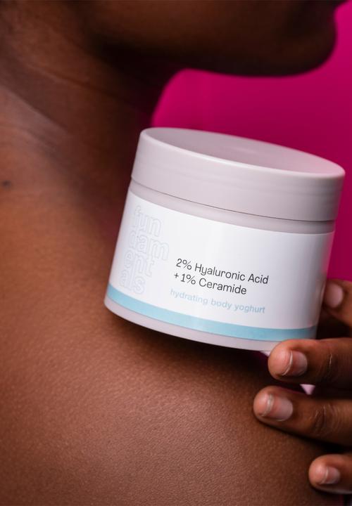 Fundamentals Skincare - Hydrating Body Yoghurt -  2% Hyaluronic Acid + 1% Ceramide