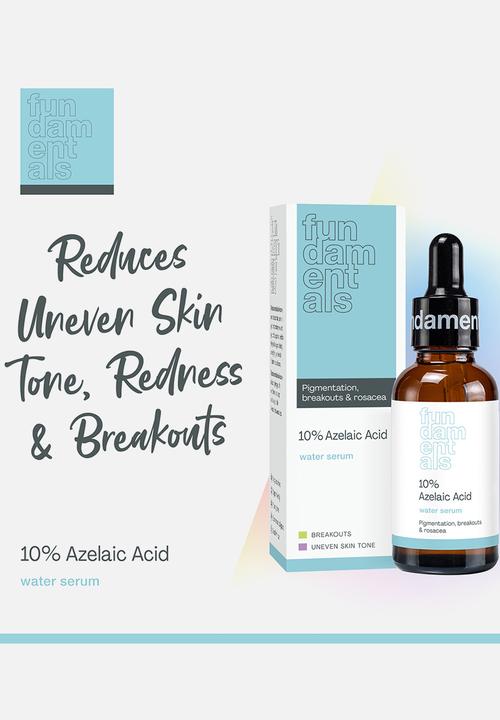 Fundamentals Skincare - 10% Azelaic Acid Water Serum