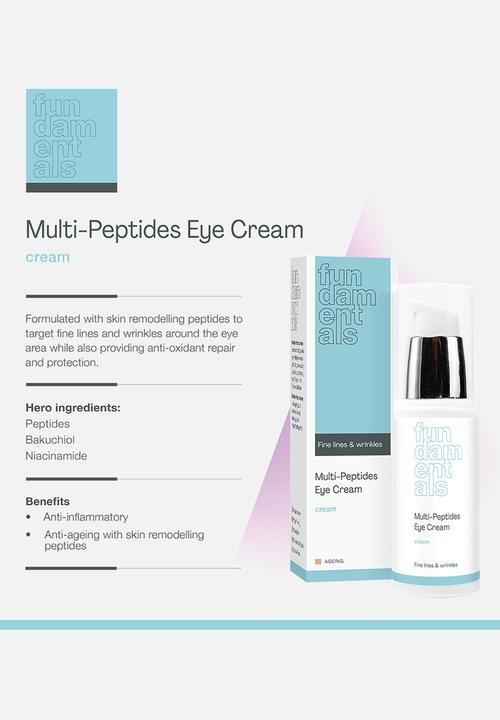 Fundamentals Skincare - Multi-Peptide Eye Cream