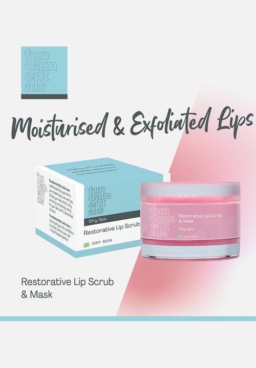Fundamentals Skincare - Restorative Lip Scrub & Mask