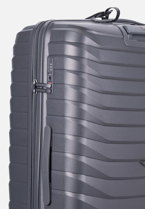 Cellini - GRANDE EXTRA LARGE TROLLEY CASE - DARK GREY