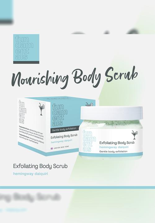 Fundamentals Skincare - Exfoliating Body Scrub - Hemingway Daiquiri