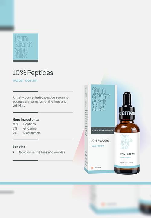 Fundamentals Skincare - 10% Peptides Serum