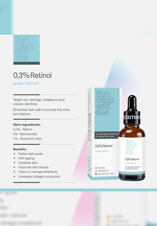 Fundamentals Skincare - Fundamentals 0,3% Retinol Serum