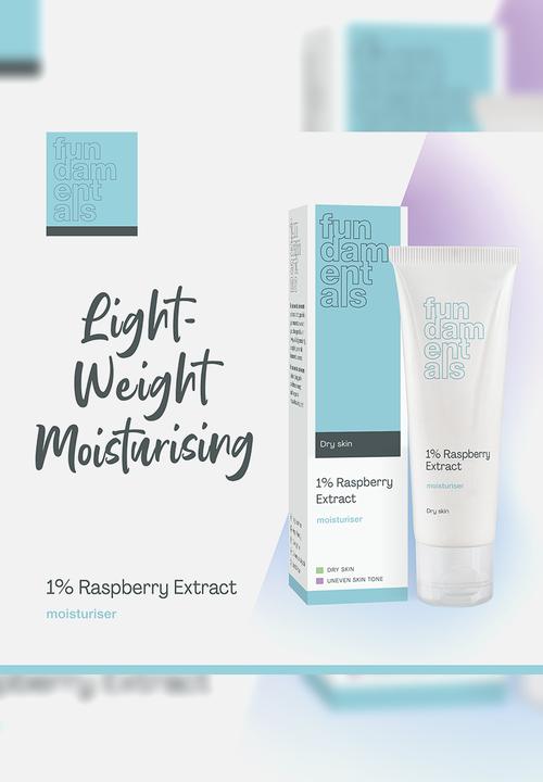 Fundamentals Skincare - Fundamentals 1% Raspberry Extract Moisturiser