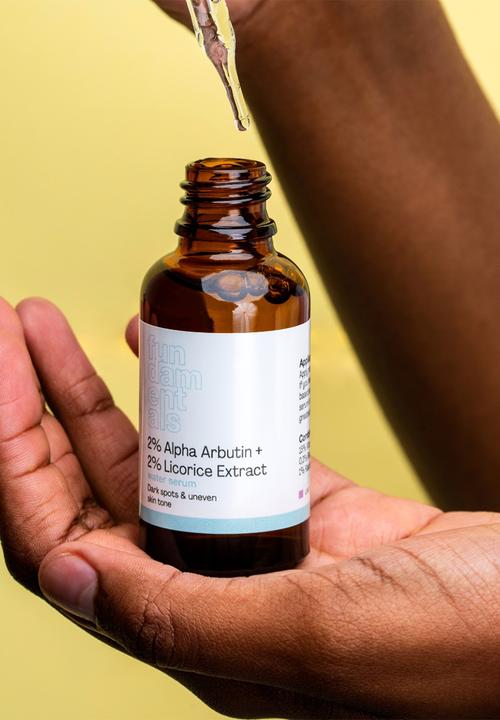 Fundamentals Skincare - 2% Alpha Arbutin + 2% Licorice Extract 
