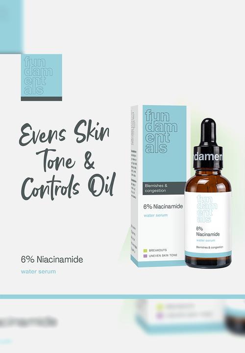Fundamentals Skincare - 6% Niacinamide Serum