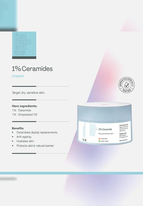Fundamentals Skincare - Fundamentals 1% Ceramide Moisturiser