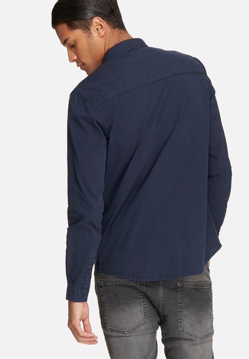 S.P.C.C - Concealed button slim shirt