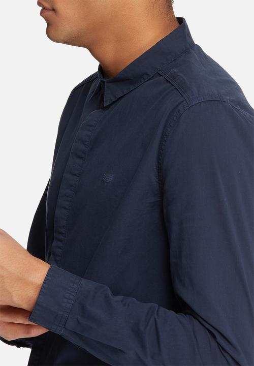 S.P.C.C - Concealed button slim shirt