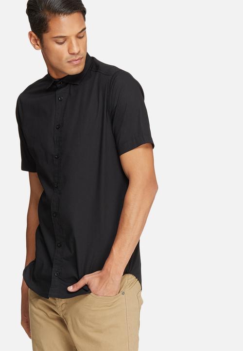 basicthread - Poplin slim fit shirt