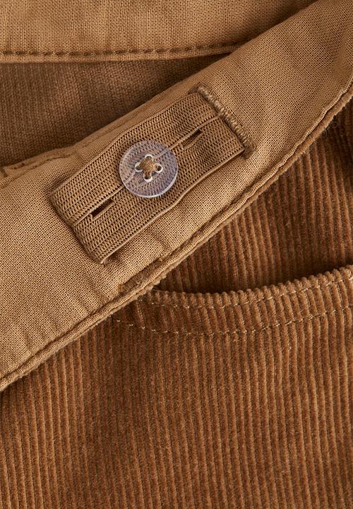 H&M - Relaxed fit corduroy trousers - light brown