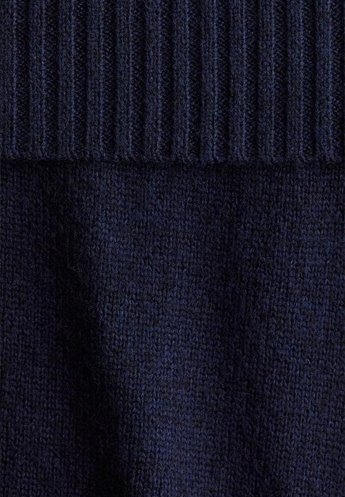 H&M - Knitted yoga pants - navy blue