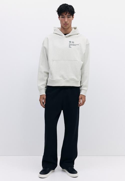H&M - Oversized fit boxy hoodie - grey