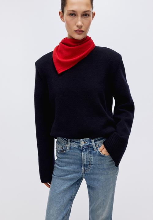 H&M - Flared high jeans - denim blue