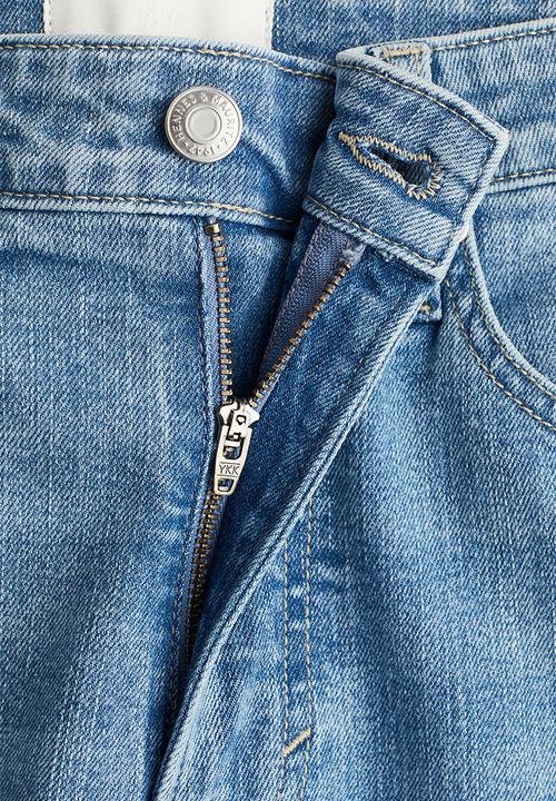 H&M - Flared high jeans - denim blue