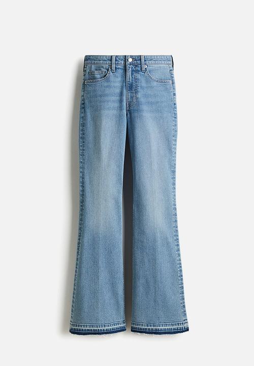 H&M - Flared high jeans - denim blue