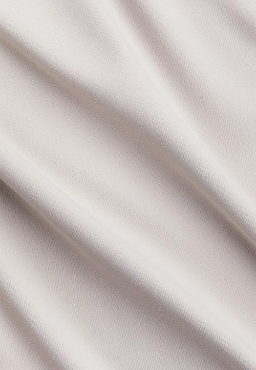 H&M - Long-sleeved microfibre top - light grey