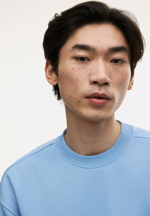 H&M - Loose fit sweatshirt -  light blue