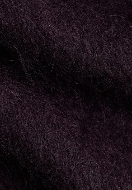 H&M - Oversized mohair-blend jumper - dark purple