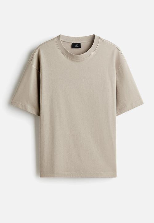 H&M - Relaxed fit T-shirt - beige