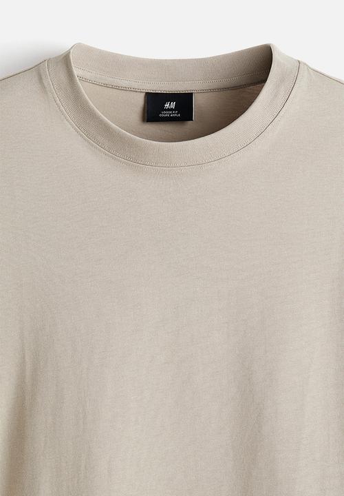 H&M - Relaxed fit T-shirt - beige