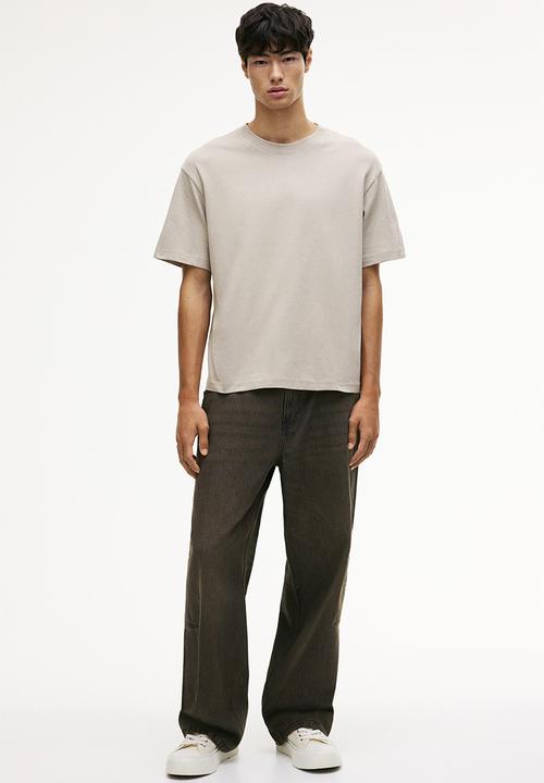H&M - Relaxed fit T-shirt - beige