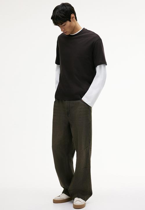 H&M - Relaxed fit t-shirt - brown