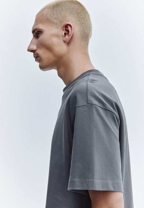 H&M - Relaxed fit T-shirt -  dark grey