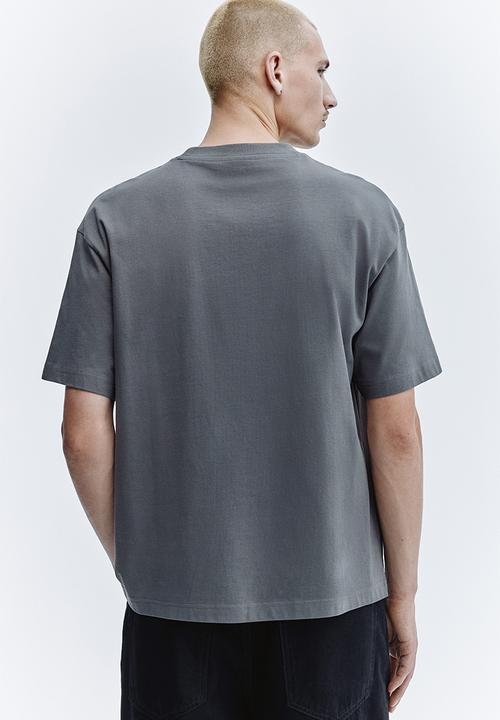 H&M - Relaxed fit T-shirt -  dark grey