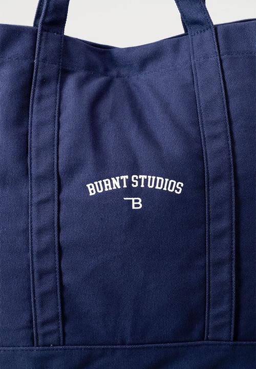 Burnt  - Academy Tote Bag - Navy