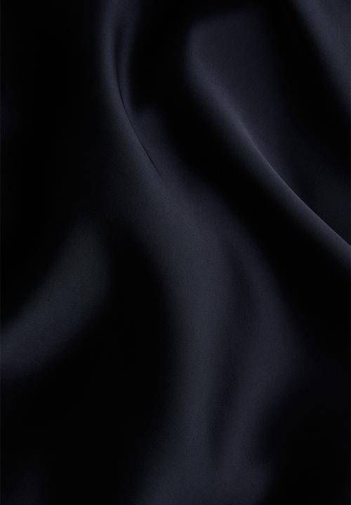 H&M - Midi skirt - navy blue