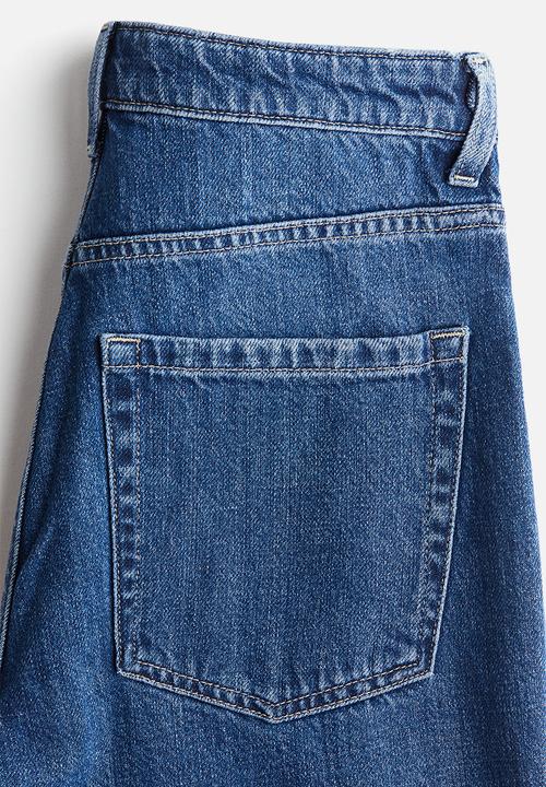 H&M - Straight high jeans - denim blue