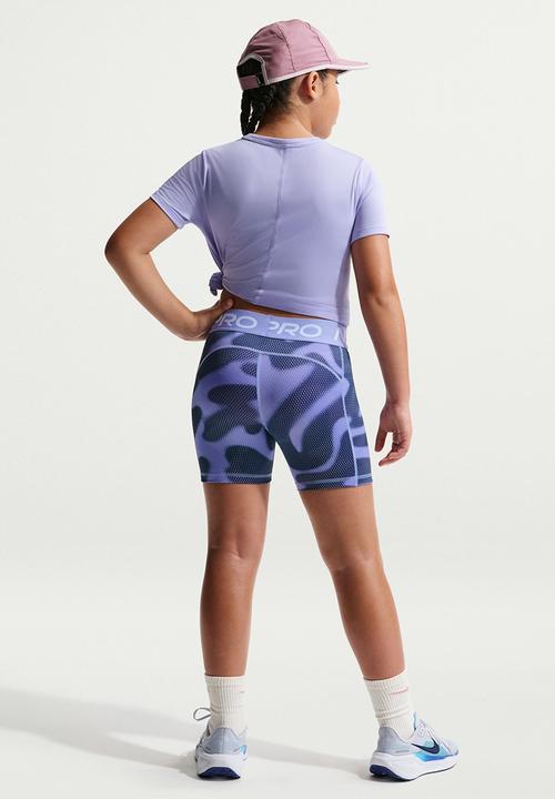 Nike - G Np Df 3" Short Aop Vnr - Light Thistle/White