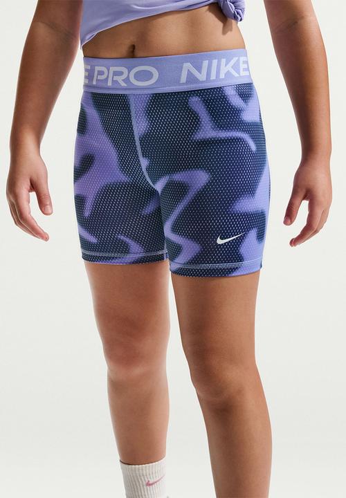 Nike - G Np Df 3" Short Aop Vnr - Light Thistle/White