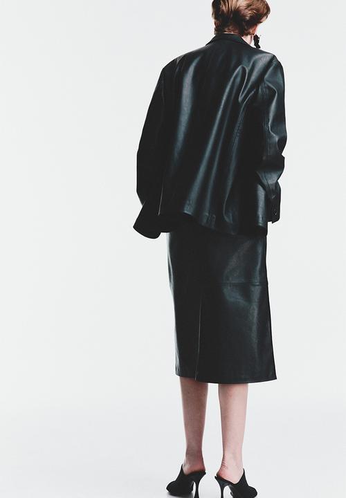 H&M - Midi skirt - black