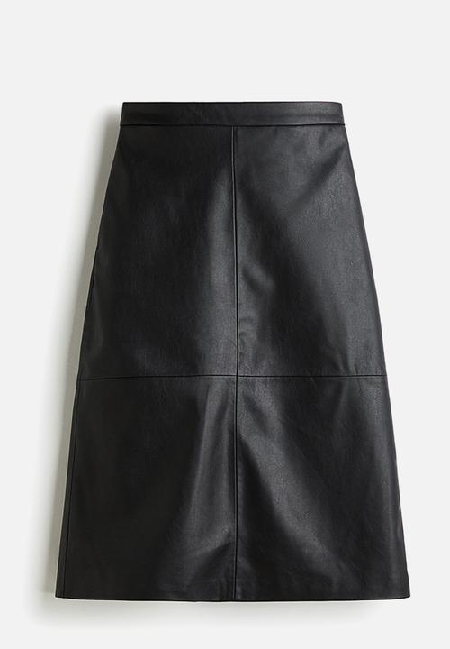 H&M - Midi skirt - black