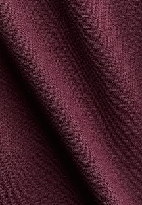 H&M - Waisted scuba top - burgundy