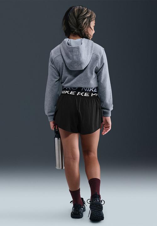 Nike - Girls Np Dri-Fit 2 In 1 short - Black/Black/White