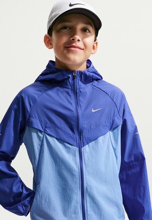 Nike - K Nk Repel Stride Jacket - Lapis/Royal Pulse/Reflective Silv