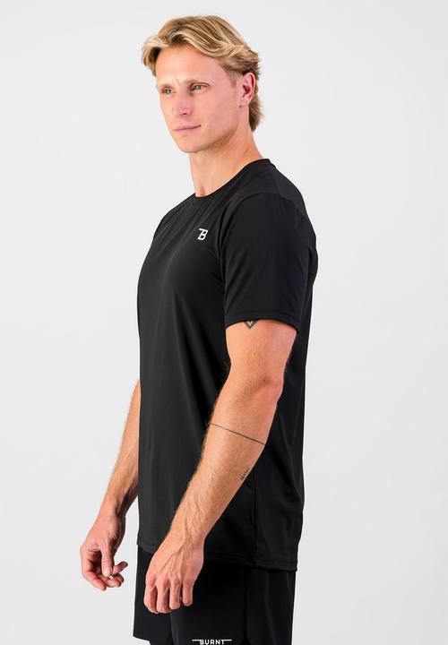 Burnt  - Fundamental Daily Tee - Black
