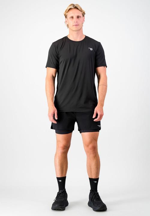 Burnt  - Fundamental Daily Tee - Black