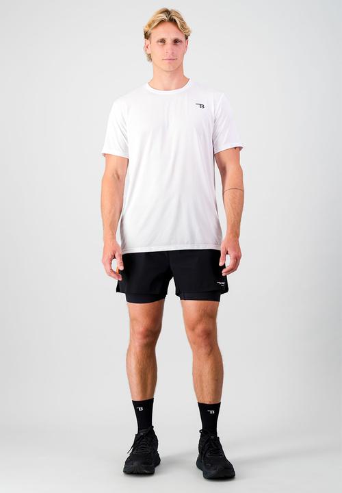 Burnt  - Fundamental Daily Tee - White